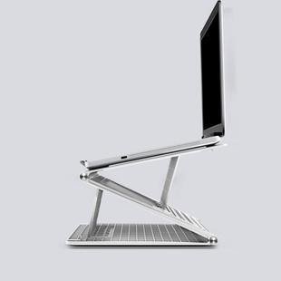 Laptop Bracket Desktop Increased Heat Dissipation Folding Portable Support Frame(White)
