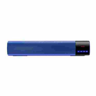 TOPROAD High Power 10W HIFI Portable Wireless Bluetooth Speaker Stereo Soundbar TF FM USB Subwoofer Column for Computer TV Phone(Blue)