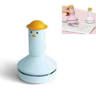 3W USB Mini Car Cartoon Office Desktop Keyboard Cleaner Vacuum Cleaner, Model number:C503-2(Blue)