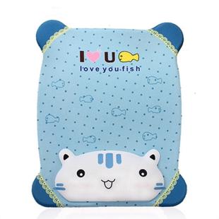 Cartoon Silicone Wristband Mouse Pad(Blue Cat)