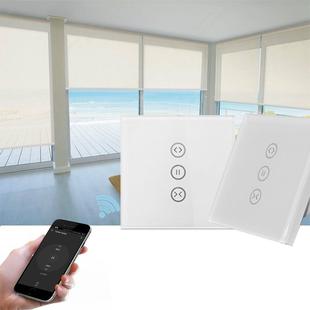 SM-SW101-C Wifi Smart Touch Curtain Wwitch Voice Control by Alexa and Google Phone Control For  Electric Curtain  Motor