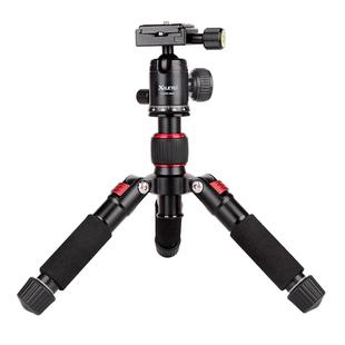 Xiletu FM5S-MINI 5-Section Folding Legs Mini Desktop Tripod Mount(Red)