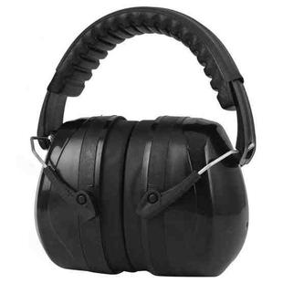 Soundproof Earmuffs Noise-Proof Sleep Earmuffs Industrial Protective Earmuffs Ear Caps(Black)