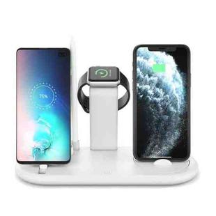 HQ-UD20 Mobile Phone Watch Multi-Function Charging Stand Wireless Charger for Phones & Apple Watch & Airpods(White)