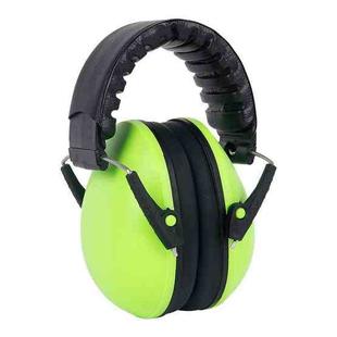 Children Noise-Proof Earmuffs Soundproof Earmuffs Children Sleep Protection Earmuffs(Apple Green)