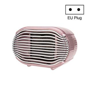 800w Mini Heater Home Desktop Energy Saving Small Solar Heater, Product specifications: EU Plug(Pink )