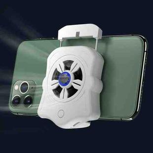 P9 Mobile Phone Radiator Fan Cooling Charging Portable Cooler(White)