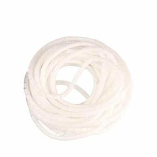 Wire Protection Tape Insulated Winding Tube, Model: 14mm  / 5m Length(White)