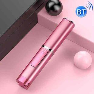 H1 Wireless Mobile Phone Selfie Stick Concealed Tripod Telescopic Live Stand(Rose Pink)