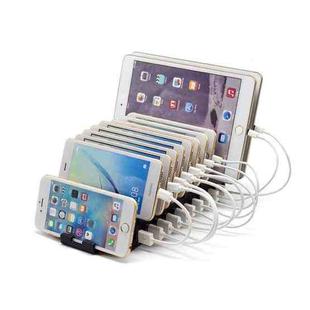 Olmaster AP-1010 Multi-Port USB Mobile Phone Charging Station with Power Supply, Number of interfaces: 10 Ports(Charging Station)