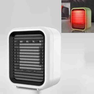 Mini Air Conditioner Heater For Office Desktop CN Plug(White)