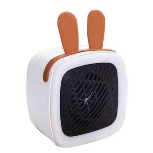 Mini Cute Pet Deer Heater  Student Home Desktop Portable Firearm,CN Plug, Product specifications: Without Light(White)