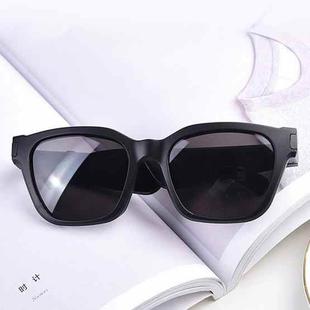 F002 Binaural Mini Smart Call Waterproof Bluetooth Glasses Earphone(Black Sunglasses)