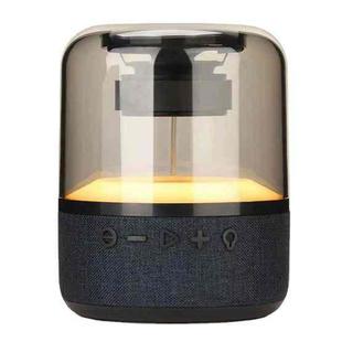 JY02 TWS Colorful Bluetooth Speaker Crystal Portable Wireless Transparent LED Light Mini Speaker