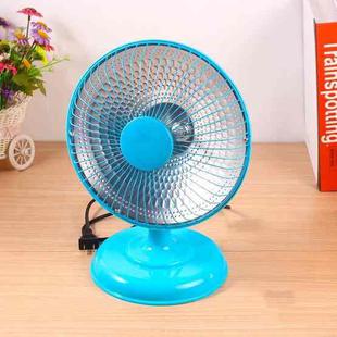 Household Heater Small Sun Electric Fan Mini Heater Desktop Heater, CN Plug, Colour: (Nine Inch) Blue