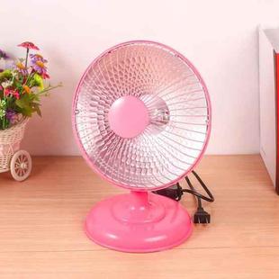 Household Heater Small Sun Electric Fan Mini Heater Desktop Heater, CN Plug, Colour: (Nine Inch) Pink