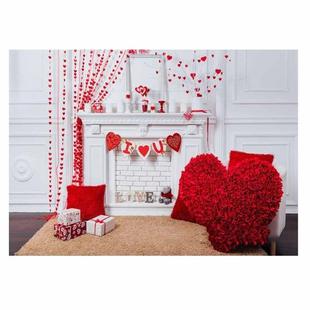 2.1m x 1.5m Valentines Day Personality Photo Photography Background Cloth(026)