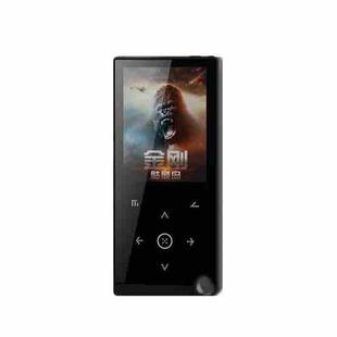 E05 2.4 inch Touch-Button MP4 / MP3 Lossless Music Player, Support E-Book / Alarm Clock / Timer Shutdown, Memory Capacity: 4GB without Bluetooth(Black)