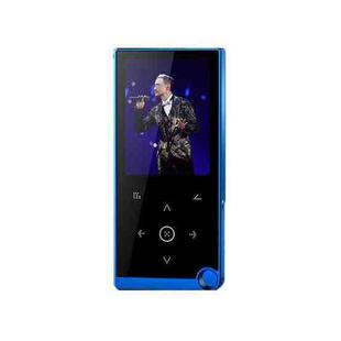E05 2.4 inch Touch-Button MP4 / MP3 Lossless Music Player, Support E-Book / Alarm Clock / Timer Shutdown, Memory Capacity: 16GB without Bluetooth(Blue)