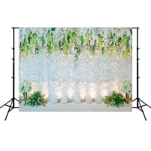 2.1m x 1.5m Flower Wall Simulation Wedding Theme Party Arrangement Photography Background Cloth(W027)