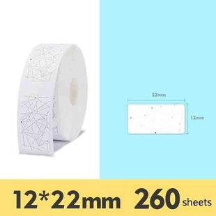 Thermal Label Paper Commodity Price Label Household Label Sticker for NIIMBOT D11(Interest Geometry)