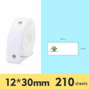 Thermal Label Paper Commodity Price Label Household Label Sticker for NIIMBOT D11(Alien Spaceship)