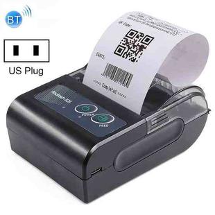 58HB6 Portable Bluetooth Thermal Printer Label Takeaway Receipt Machine, Supports Multi-Language & Symbol/Picture Printing, Model: US Plug (Spanish)