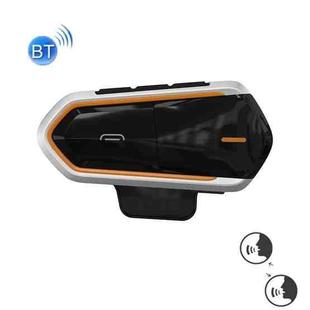 BT-S2 Helmet Bluetooth Headset FM Radio/CSR Full Duplex Walkie Talkie(Black Orange)