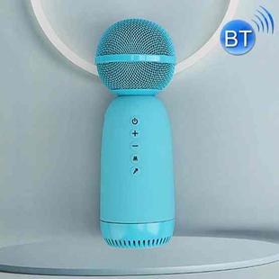 MC-001 Home Children Live Singing Wireless Bluetooth Microphone Speaker(Vibrant Blue)