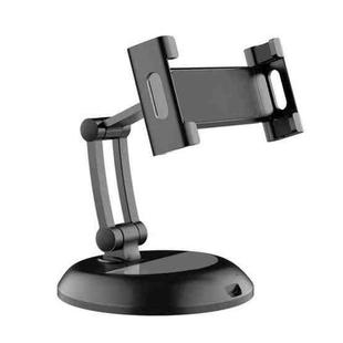 Live Broadcast Mobile Phone Tablet Desktop Holder, Support 6.3-10.2 inch Mobile Phone or Tablet(Black)