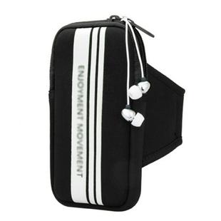 Universal Sports Phone Arm Bag Wrist Bag for 5-5.8 Inch Screen Phone(Black)