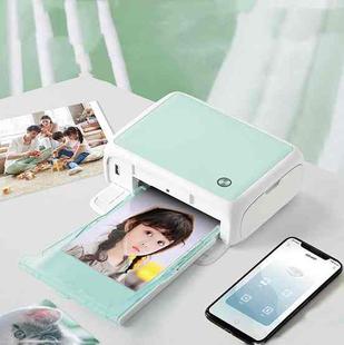 HPRT CP4000L Home Portable Mobile Phone Photo Printer Color Smart Wireless Photo Washing Machine, CN Plug, Model: Set 1 (Mint Green)