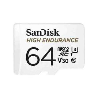 SanDisk U3 Driving Recorder Monitors High-Speed SD Card Mobile Phone TF Card Memory Card, Capacity: 64GB
