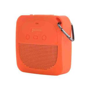 For Bose Soundlink Micro Anti-Drop Silicone Audio Storage Protective Cover (Orange)