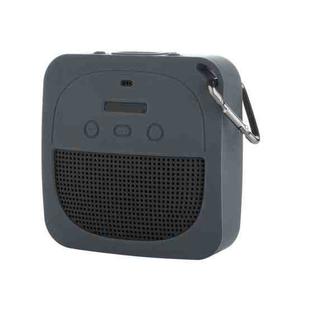 For Bose Soundlink Micro Anti-Drop Silicone Audio Storage Protective Cover (Light Grey)