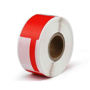 Printing Paper Cable Label For NIIMBOT B50 Labeling Machine(02F-Red)