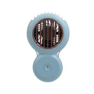 A28 Hanging Neck Fan USB Handheld Desktop Portable Fan(Blue)