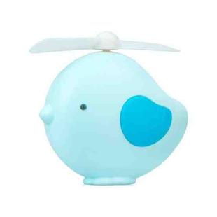 YS1901 2 PCS Little Bird USB Mini Portable Fan For Children And Students(Blue)