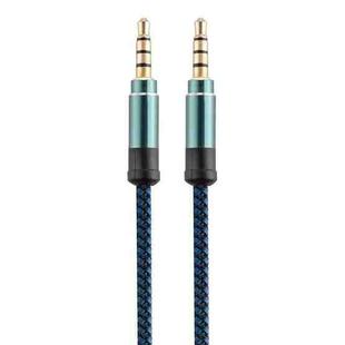3.5mm Male To Male Car Stereo Gold-Plated Jack AUX Audio Cable For 3.5mm AUX Standard Digital Devices, Length: 3m(Blue)