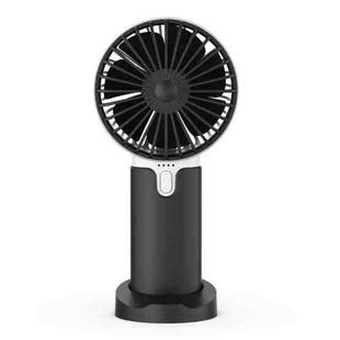 Desktop Portable Handheld Mini Silent Fan, Colour: X2 Black