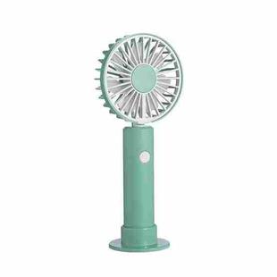 W8 USB Hanging Neck Small Fan Outdoor Children Folding Portable Handheld Fan(Green)