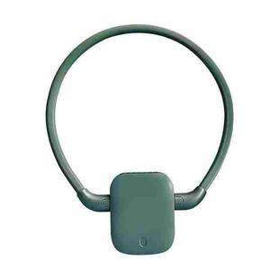 G1 USB Portable Sports Hanging Neck Fan(Dark Green)