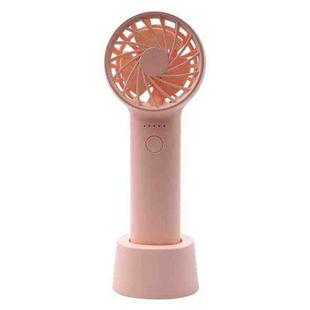M2 Hand-Held Aromatherapy Fan 5 Gear High Wind Power(Pink)