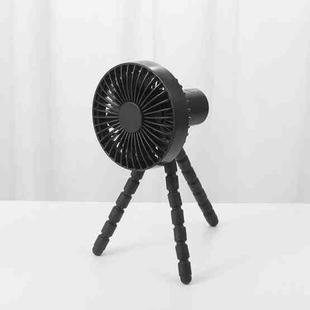 F1010 Tripod Fan Mobile Phone Holder And Multi-scene Fan(Black)