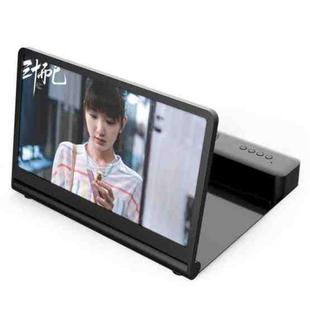 3D High-Definition Mobile Phone Screen Amplifier With Bluetooth Speaker Desktop Stand(Black)