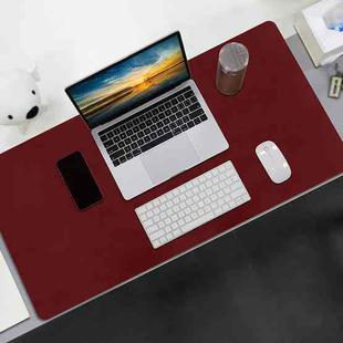 JRC 9045 Large Desktop Mouse Pad Waterproof Wear Resistant Double Mouse Pad, Size: 90x45cm(Black + Red)