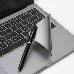 JRC 2 In 1 Full Support Sticker + Touchpad Film Computer Full Wrist Support Sticker Set For MacBook Pro 13 A1278 (with Optical Drives)(Deep Gray)