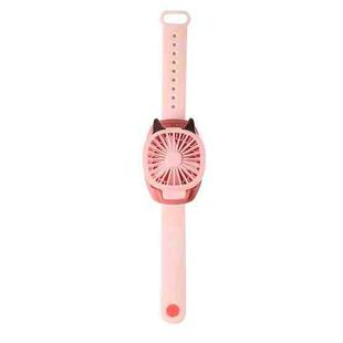 Watch Handheld Mini Fan(Pink)