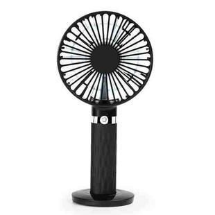 S8 Handheld Portable Home Student USB Mute Mini Fan(Black)