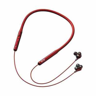 S870 Neck Hanging Exercise Wireless Bluetooth Earphone(Red)
